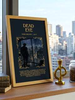 Dead Eye Minimalist Book Poster by Mark Greaney – image 3