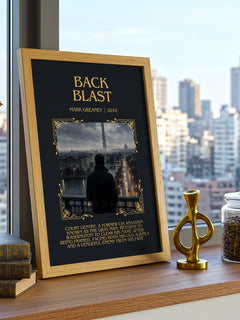 Back Blast Minimalist Book Poster by Mark Greaney – image 3
