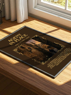 Agent In Place Minimalist Book Poster by Mark Greaney – image 4