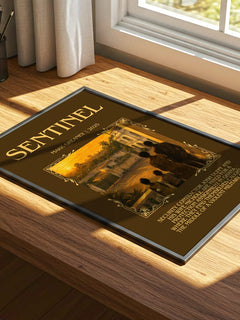 Sentinel Minimalist Book Poster by Mark Greaney – image 4