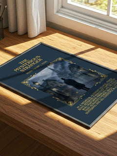 The Mysterious Stranger Minimalist Book Poster by Mark Twain – image 4