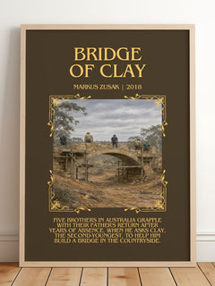 Bridge Of Clay Minimalist Book Poster by Markus Zusak – image 2