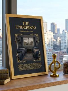 The Underdog Minimalist Book Poster by Markus Zusak – image 3