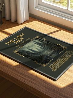 The Last Man Minimalist Book Poster by Mary Shelley – image 4