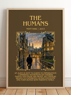 The Humans Minimalist Book Poster by Matt Haig – image 2