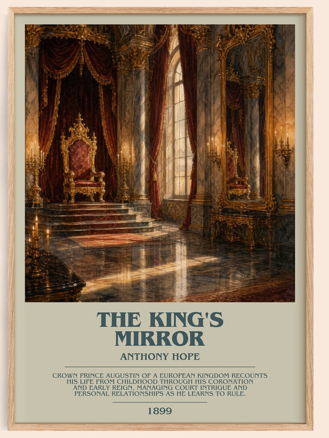 The King'S Mirror Bookish Wall Art by Anthony Hope