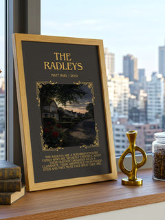 The Radleys Minimalist Book Poster by Matt Haig – image 3