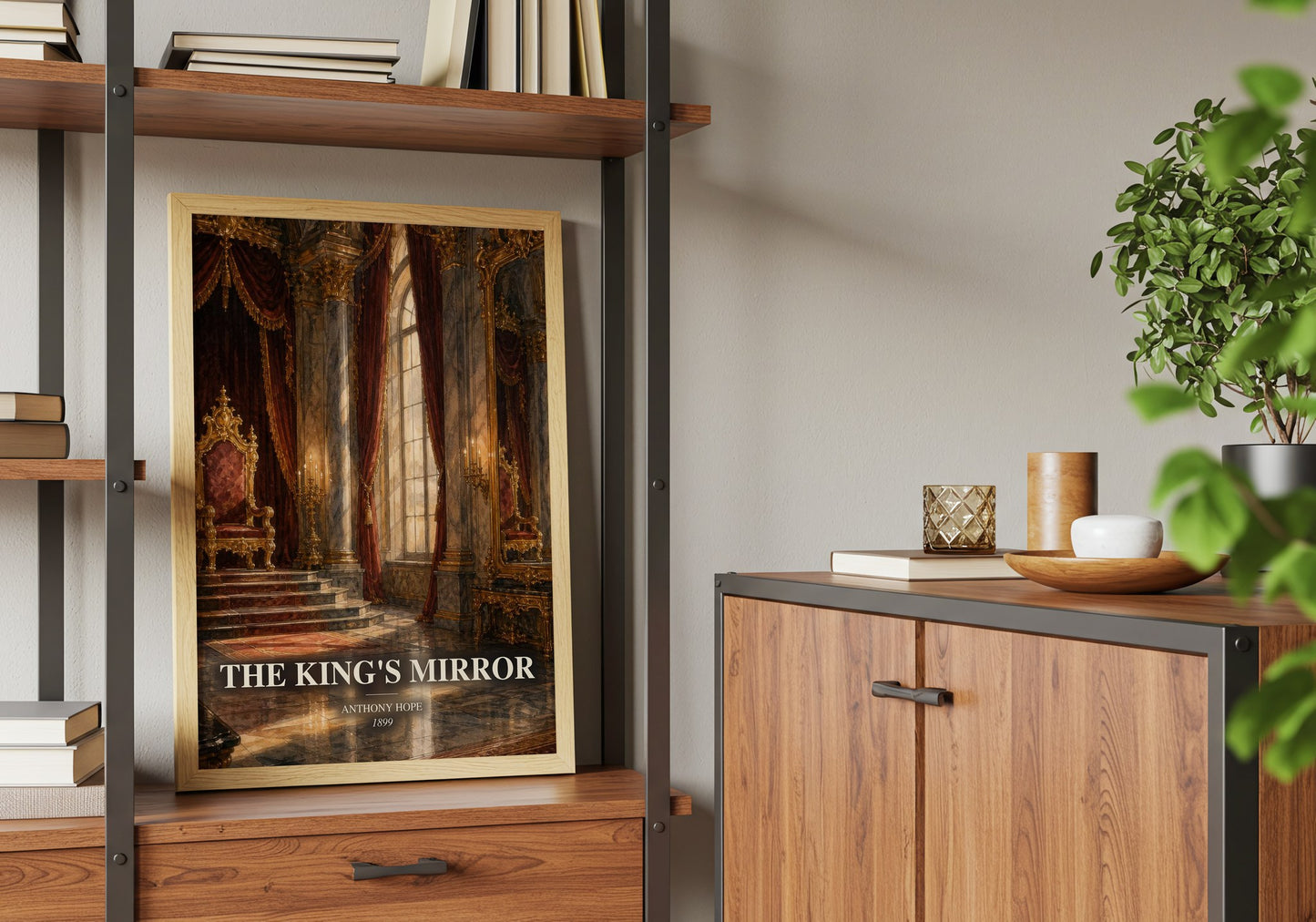 The King'S Mirror book watercolour illustration paper finish options – matte satin gloss