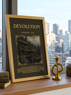 Devolution Minimalist Book Poster by Max Brooks – image 3