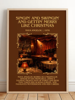 Singin' And Swingin' And Gettin' Merry Like Christmas Minimalist Book – image 2
