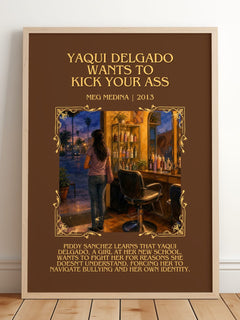 Yaqui Delgado Wants To Kick Your Ass Minimalist Book Poster – M. – image 2