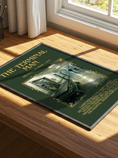 The Terminal Man Minimalist Book Poster by Michael Crichton – image 4