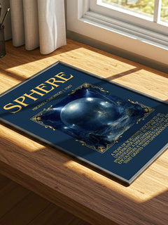 Sphere Minimalist Book Poster by Michael Crichton – image 4
