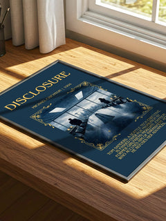 Disclosure Minimalist Book Poster by Michael Crichton – image 4