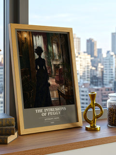 The Intrusions Of Peggy book cover poster colour and style options – Anthony Hope book art