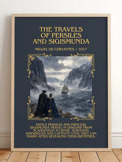 Travels Of Persiles And Sigismunda Minimalist Book Poster – M. – image 2