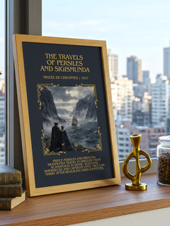 Travels Of Persiles And Sigismunda Minimalist Book Poster – M. – image 3