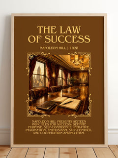 The Law Of Success Minimalist Book Poster by Napoleon Hill – image 2