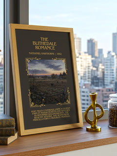 The Blithedale Romance Minimalist Book Poster by Nathaniel Hawthorne – image 3