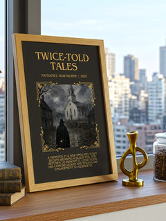 Twice-Told Tales Minimalist Book Poster by Nathaniel Hawthorne – image 3