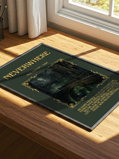 Neverwhere Minimalist Book Poster by Neil Gaiman – image 4