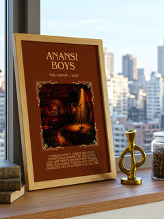Anansi Boys Minimalist Book Poster by Neil Gaiman – image 3