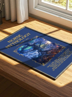Norse Mythology Minimalist Book Poster by Neil Gaiman – image 4