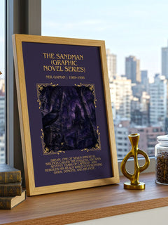 Sandman (Graphic Novel Series) Minimalist Book Poster by Neil Gaiman – image 3