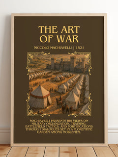 The Art Of War Minimalist Book Poster by Niccolò Machiavelli – image 2