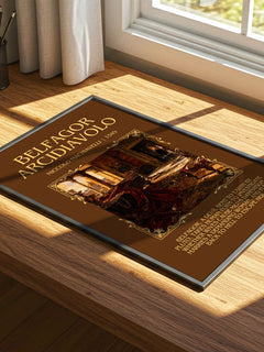 Belfagor Arcidiavolo Minimalist Book Poster by Niccolò Machiavelli – image 4