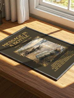 Message In A Bottle Minimalist Book Poster by Nicholas Sparks – image 4
