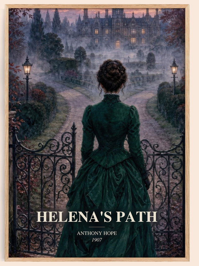 Helena'S Path Book Watercolour Illustration by Anthony Hope