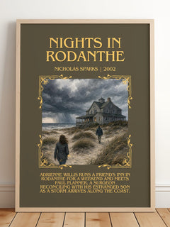 Nights In Rodanthe Minimalist Book Poster by Nicholas Sparks – image 2