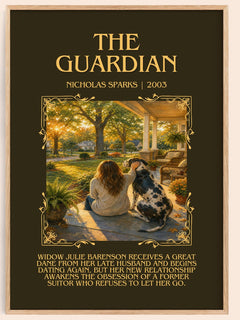 The Guardian Minimalist Book Poster by Nicholas Sparks – image 1