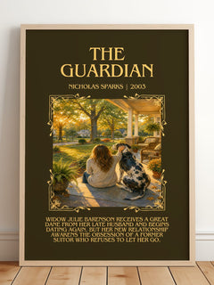 The Guardian Minimalist Book Poster by Nicholas Sparks – image 2