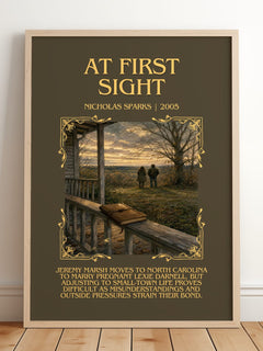 At First Sight Minimalist Book Poster by Nicholas Sparks – image 2