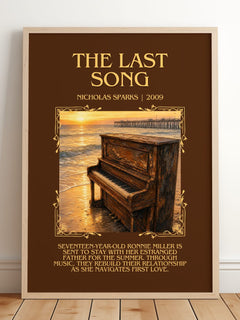 The Last Song Minimalist Book Poster by Nicholas Sparks – image 2
