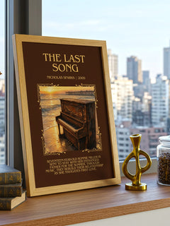 The Last Song Minimalist Book Poster by Nicholas Sparks – image 3