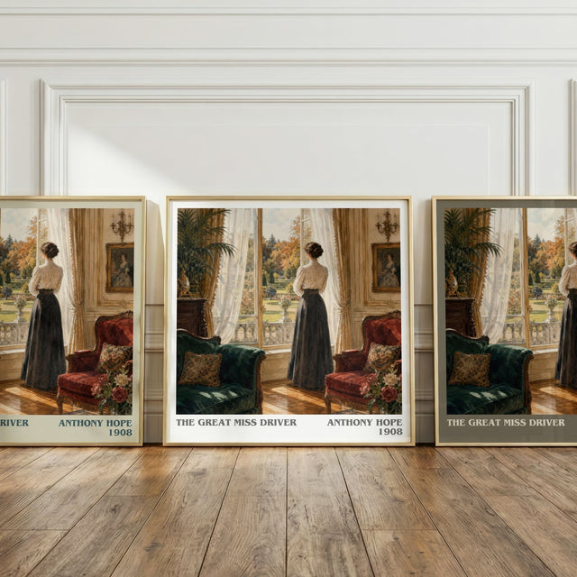 The Great Miss Driver Literary Art Print by Anthony Hope