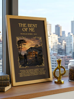 The Best Of Me Minimalist Book Poster by Nicholas Sparks – image 3