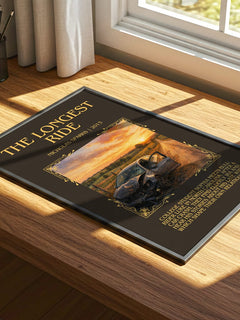The Longest Ride Minimalist Book Poster by Nicholas Sparks – image 4
