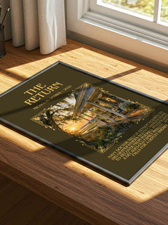 The Return Minimalist Book Poster by Nicholas Sparks – image 4