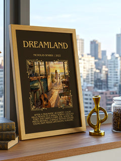 Dreamland Minimalist Book Poster by Nicholas Sparks – image 3