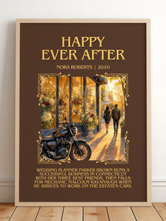 Happy Ever After Minimalist Book Poster by Nora Roberts – image 2