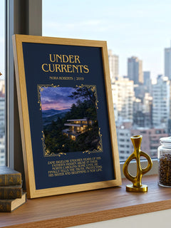 Under Currents Minimalist Book Poster by Nora Roberts – image 3