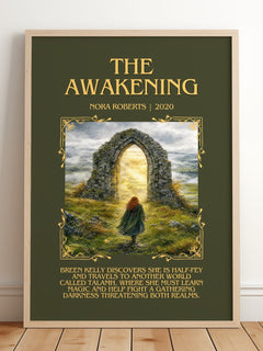 The Awakening Minimalist Book Poster by Nora Roberts – image 2