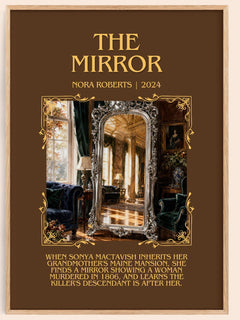 The Mirror Minimalist Book Poster by Nora Roberts – image 1
