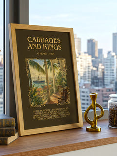 Cabbages And Kings Minimalist Book Poster by O. Henry – image 3