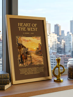Heart Of The West Minimalist Book Poster by O. Henry – image 3