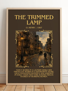 The Trimmed Lamp Minimalist Book Poster by O. Henry – image 2